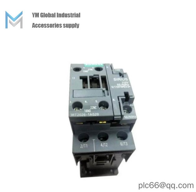 SIEMENS 3RT2026-1AG20 Power Contactor: Reliable Switching for Industrial Automation