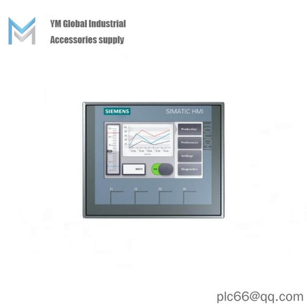 SIEMENS SIMATIC HMI 6AV2123-2DB03-0AX0 Basic Panel, Key/Touch Operation, 4" TFT Display, 65536 Colors, PROFIBUS Interface