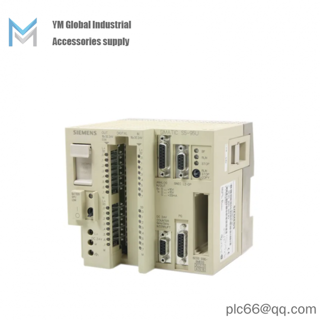 SIEMENS 6ES5095-8ME03: S5-95U Central Unit for Advanced Automation Solutions