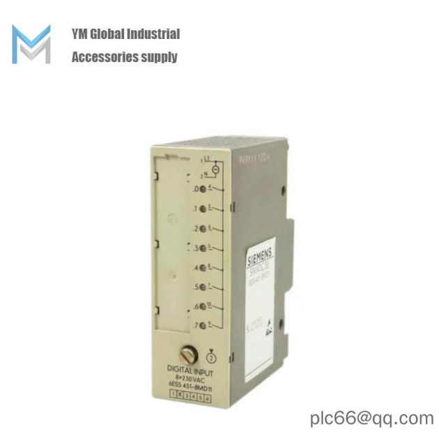 SIEMENS 6ES5431-8MD11 Digital Input Module - Comprehensive Control Solution for Industrial Automation