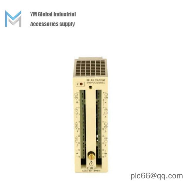 SIEMENS 6ES5451-8MR11 Relay Module for Industrial Automation