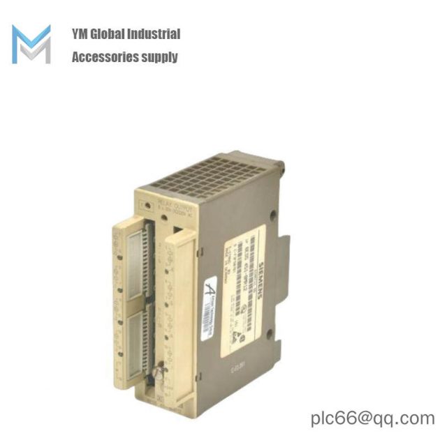 SIEMENS 6ES5451-8MR12: 8 Relay Output Module for Industrial Control Systems