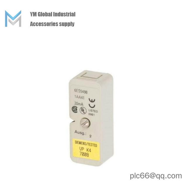 SIEMENS 6ES5498-1AA41 Analog Input SubModule - Precision & Reliability in Industrial Automation