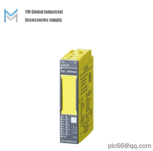 SIEMENS 6ES7136-6BA00-0CA0 - High-Performance Electronics Module for ET 200SP Control Systems