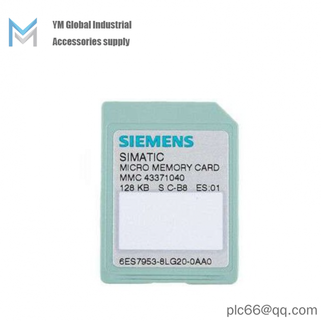 SIEMENS 6ES7953-8LG20-0AA0: Advanced Micro Memory Card for Industrial Automation