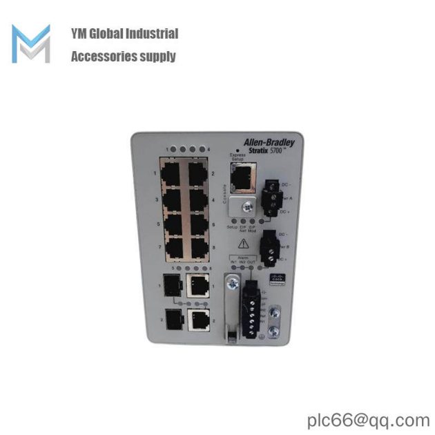 AB 1783-BMS10CGP: 8 FAST ETHERNET PORTS - Industrial Control Module