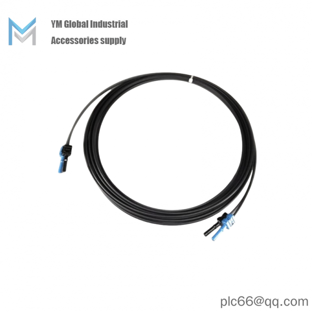 ABB NLWC-10 Single Plastic Fiber Optic Cable, for Industrial Automation