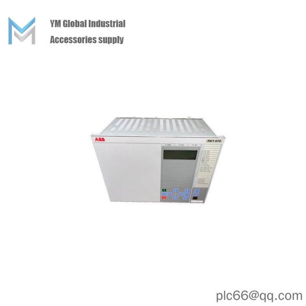 ABB RET670 1MRK004816-AB Control Relay: Precision in Automation