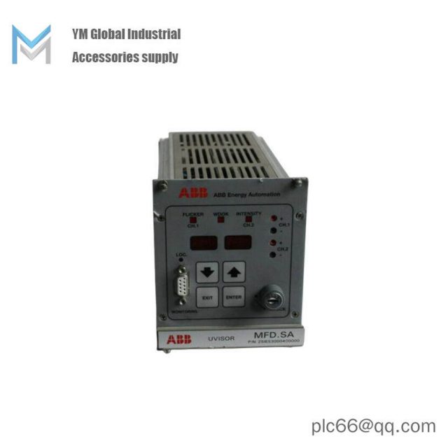 ABB UVISOR MFD.SA ZSIE53000400000 - Flame Controller, Industrial Automation Solutions