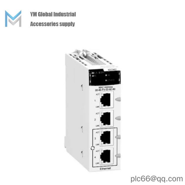 Schneider Electric's BMXNOC0401: A Robust Ethernet TCP/IP Network Module for Industrial Automation