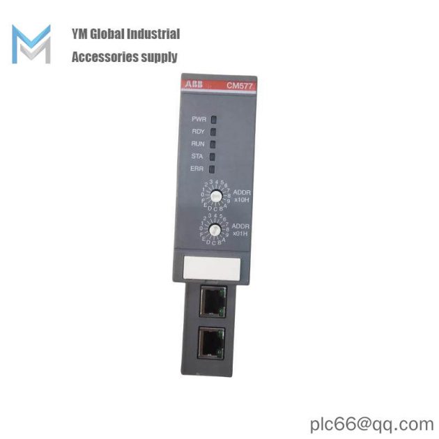 ABB CM577-ETH Ethernet Communication Module, Advanced Switch Integration