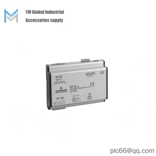 EMERSON EC3-X33 Universal Superheat Controller: Advanced Temperature Management, 200 Characters