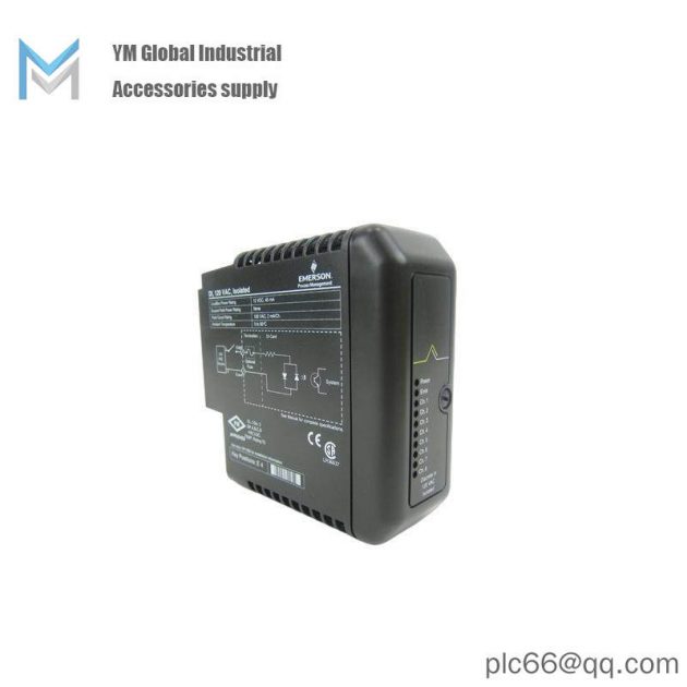 Emerson KJ3001X1-CA1 12P1980X062: Industrial Discrete Input Module, Designed for Precision Control