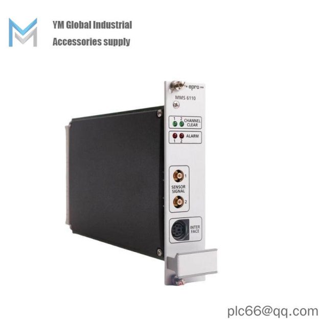 Emerson MMS6110 Power Supply, Precision Control for Industrial Automation