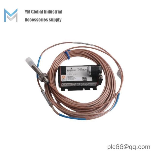 Emerson PR6423/000-010 CON021: High-Precision Eddy Current Displacement Sensor