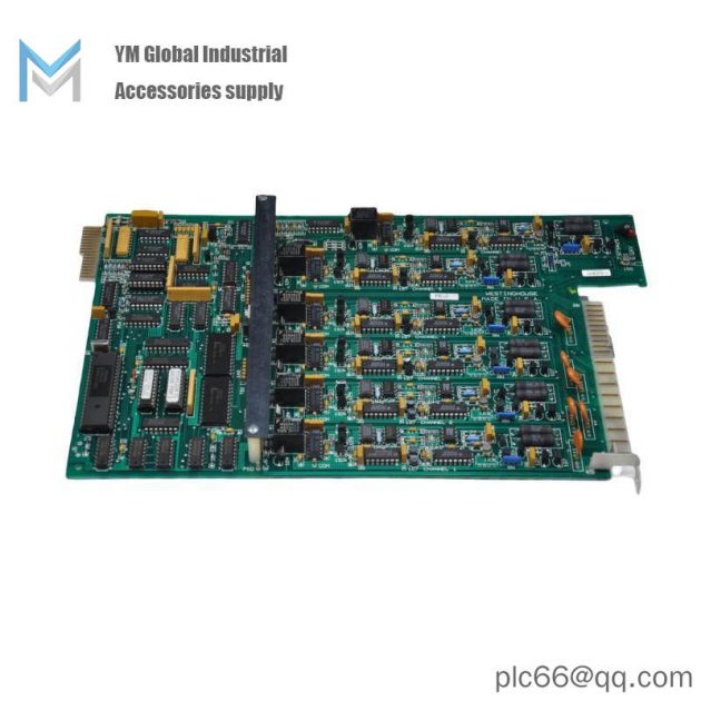 Emerson & WESTINGHOUSE 7379A21G02 Q-Line QAV Card - Control Module for Industrial Automation