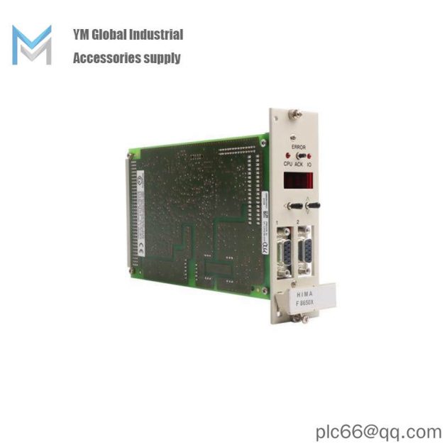 HIMA F8650X CPU Module - Advanced Industrial Control Solution