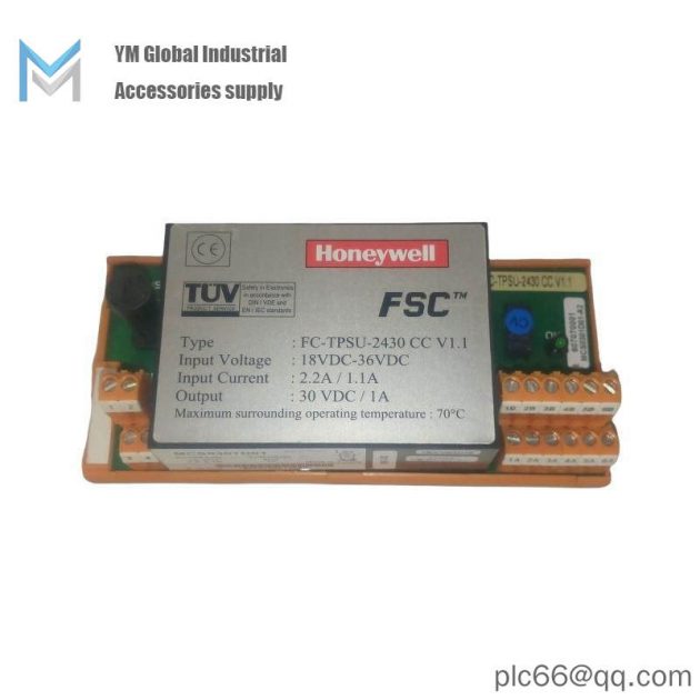 Honeywell FS-TPSU-2430 Power Converter, High Efficiency & Reliable Industrial Control Solution