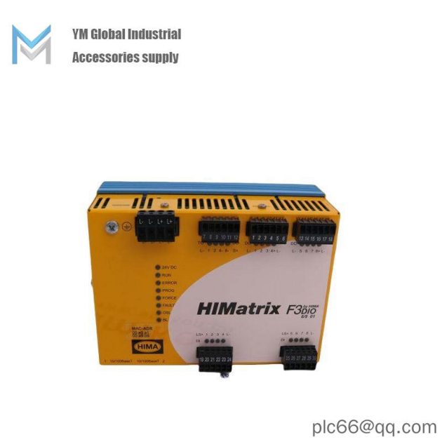 HIMA HIMatrix F60 PS 01 Safety System Module: Advanced Safety Control for Industrial Applications