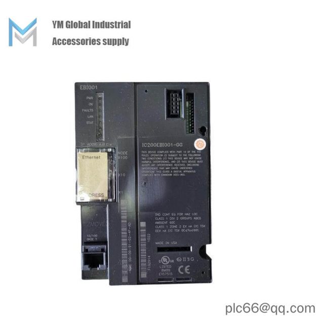 GE's VersaMax Ethernet Network Interface Unit - IC200EBI001, Industrial Automation Innovation