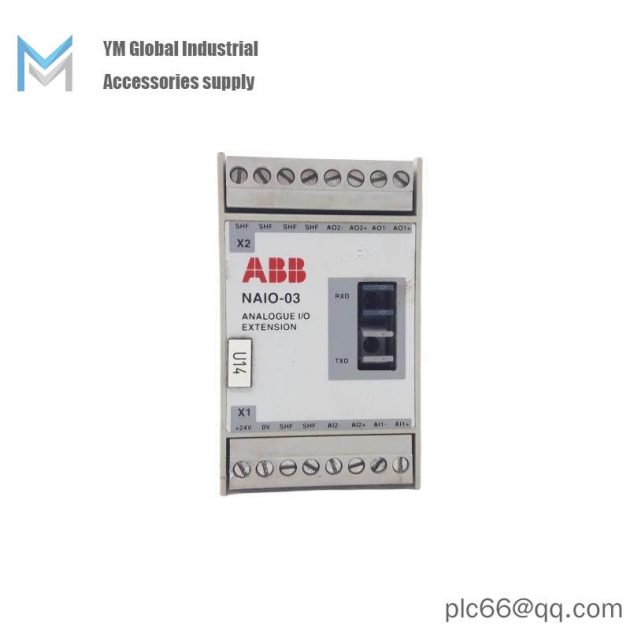 ABB NAIO-03F Connection Module: Advanced I/O Expansion for Industrial Automation