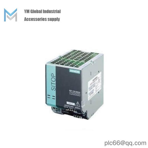 Siemens 6ER1334-3VA00 SITOP Power Module, Industrial Control, High Efficiency, 3-Phase DC Power Supply