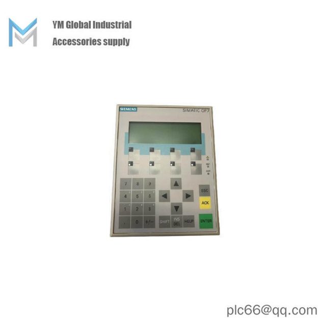 SIEMENS 6AV3607-1JC20-0AX1 Operator Interface, Advanced Control Solution